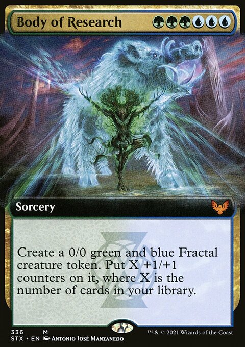 Body of Research (Extended Art) [Strixhaven: School of Mages]