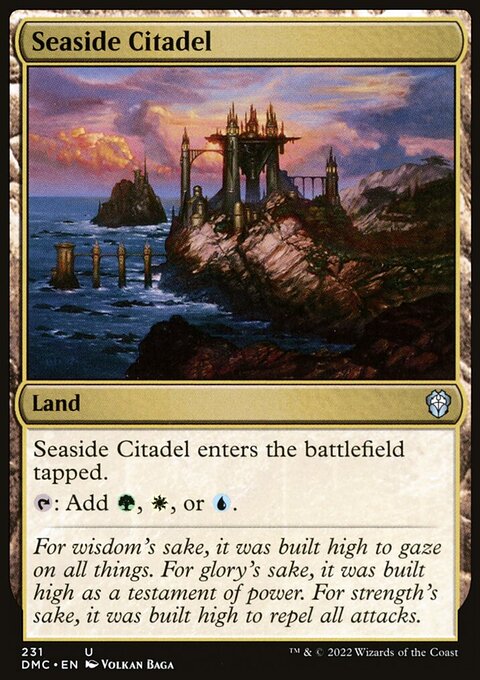 Seaside Citadel [Dominaria United Commander]