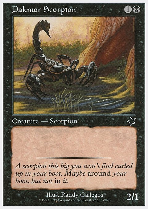 Dakmor Scorpion [Starter 1999]