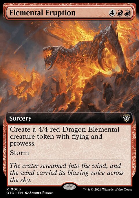 Elemental Eruption (Extended Art) [Outlaws of Thunder Junction Commander]