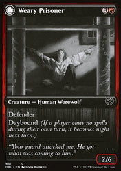 Weary Prisoner // Wrathful Jailbreaker [Innistrad: Double Feature]