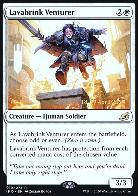Lavabrink Venturer [Ikoria: Lair of Behemoths Prerelease Promos]