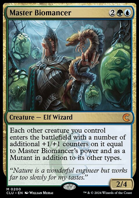 Master Biomancer [Ravnica: Clue Edition]
