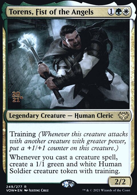 Torens, Fist of the Angels [Innistrad: Crimson Vow Prerelease Promos]