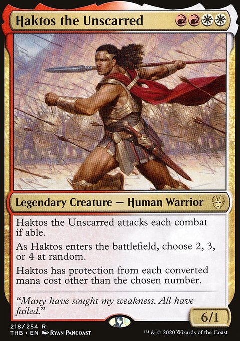 Haktos the Unscarred [Theros Beyond Death]