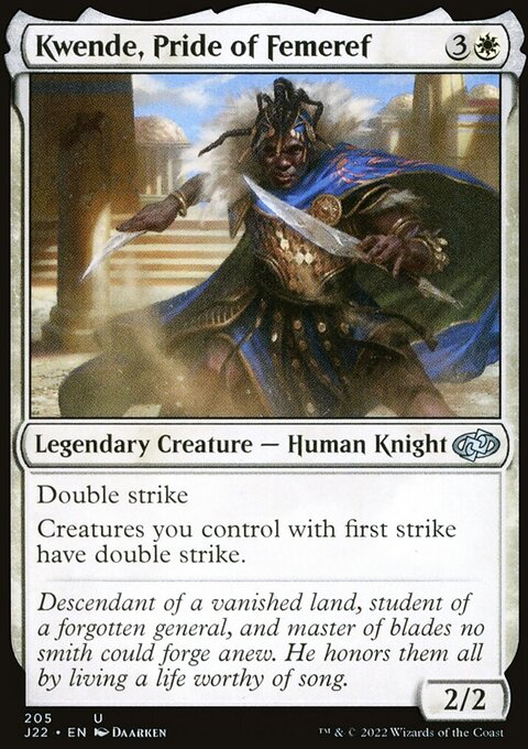 Kwende, Pride of Femeref [Jumpstart 2022]