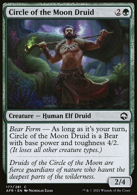 Circle of the Moon Druid [Dungeons & Dragons: Adventures in the Forgotten Realms]