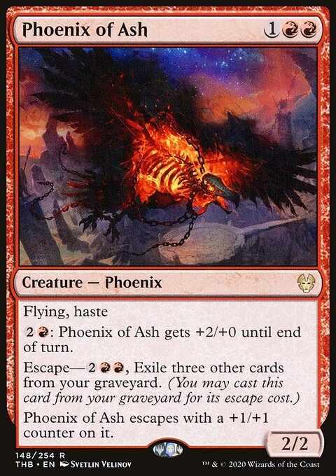 Phoenix of Ash (Promo Pack) [Theros Beyond Death Promos]