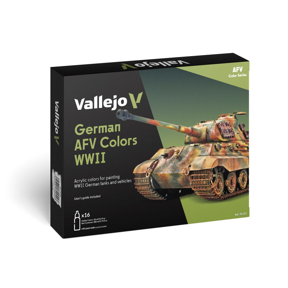 Vallejo - Model Colour - German Afv Colors Wwii AFV 16 Colour Set