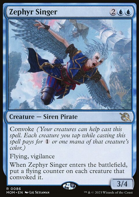 Zephyr Singer (Promo Pack) [March of the Machine Promos]
