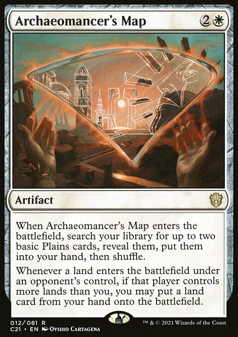 Archaeomancer's Map [Commander 2021]
