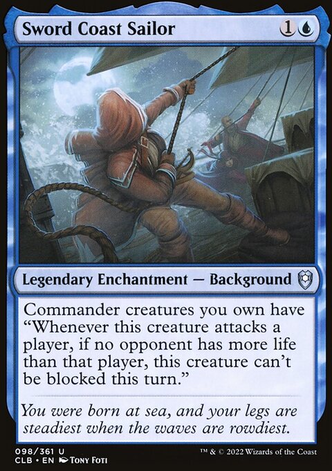 Sword Coast Sailor [Commander Legends: Battle for Baldur's Gate]
