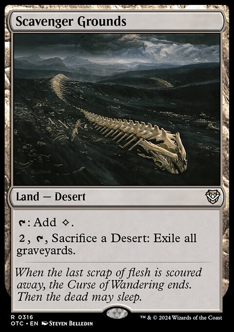 Scavenger Grounds [Outlaws of Thunder Junction Commander]