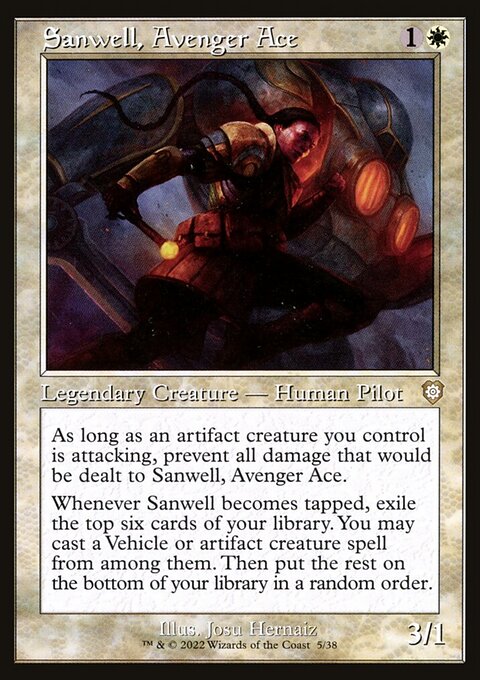 Sanwell, Avenger Ace (Retro) [The Brothers' War Commander]