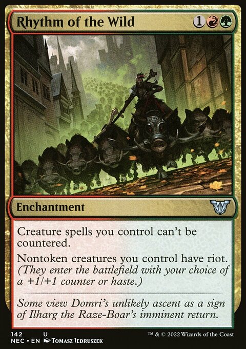 Rhythm of the Wild [Kamigawa: Neon Dynasty Commander]