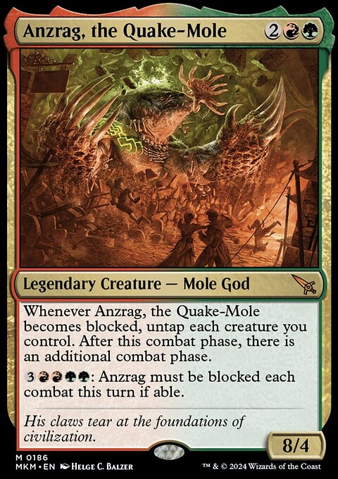 Anzrag, the Quake-Mole [Murders at Karlov Manor]