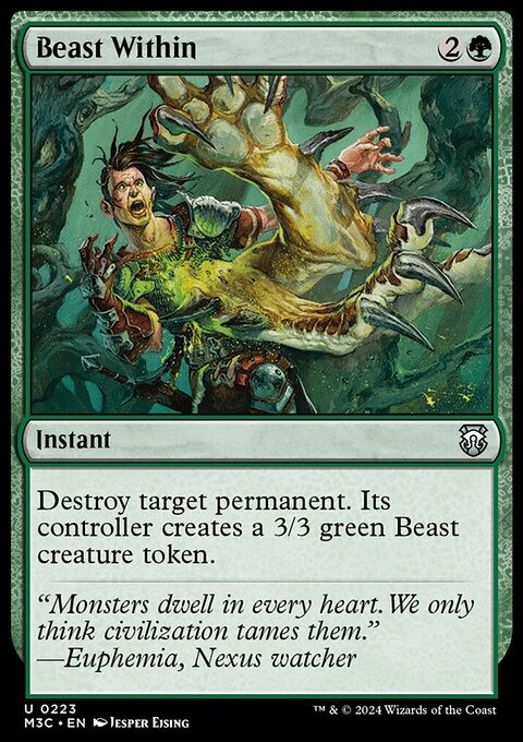 Beast Within [Modern Horizons 3 Commander]