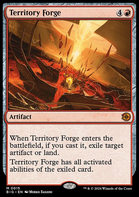 Territory Forge [Outlaws of Thunder Junction: The Big Score]