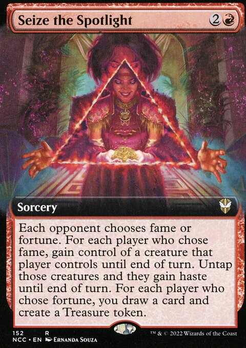 Seize the Spotlight (Extended Art) [Streets of New Capenna Commander]