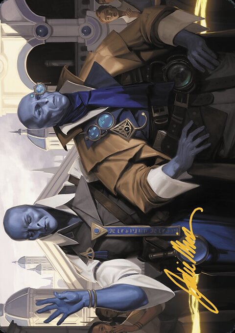 Hotshot Investigators Art Card [Murders at Karlov Manor Art Series]