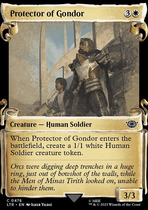 Protector of Gondor [The Lord of the Rings: Tales of Middle-Earth Showcase Scrolls]