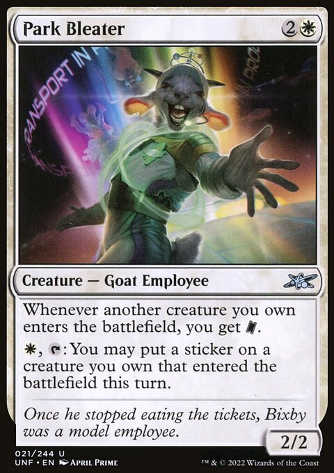 Park Bleater [Unfinity]