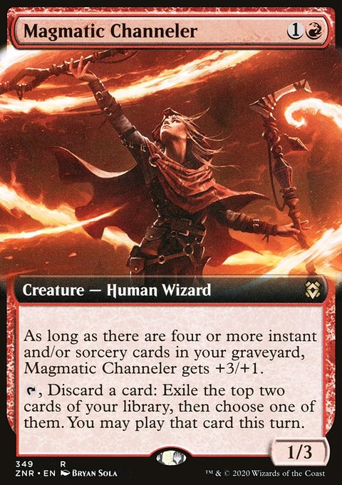Magmatic Channeler (Extended Art) [Zendikar Rising]