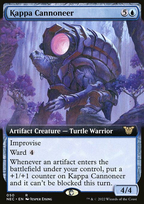 Kappa Cannoneer (Extended Art) [Kamigawa: Neon Dynasty Commander]