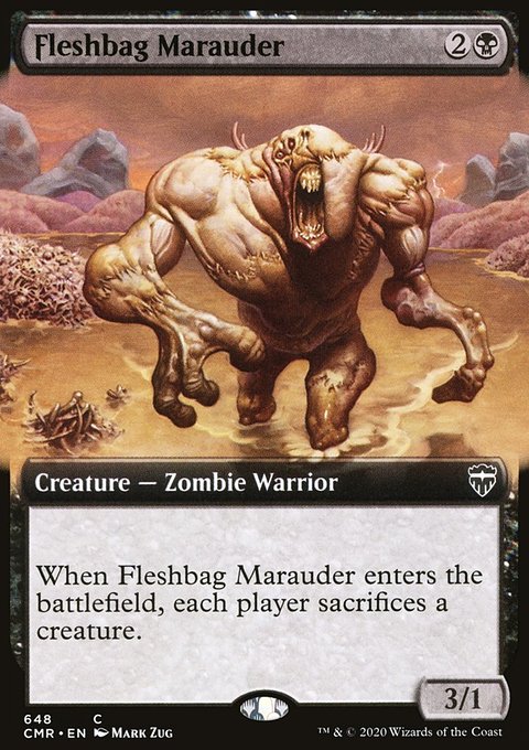 Fleshbag Marauder (Extended Art) [Commander Legends]