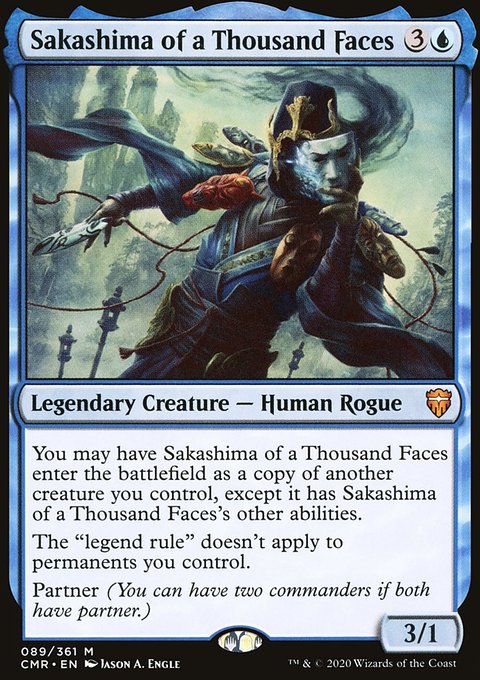 Sakashima of a Thousand Faces [Commander Legends]