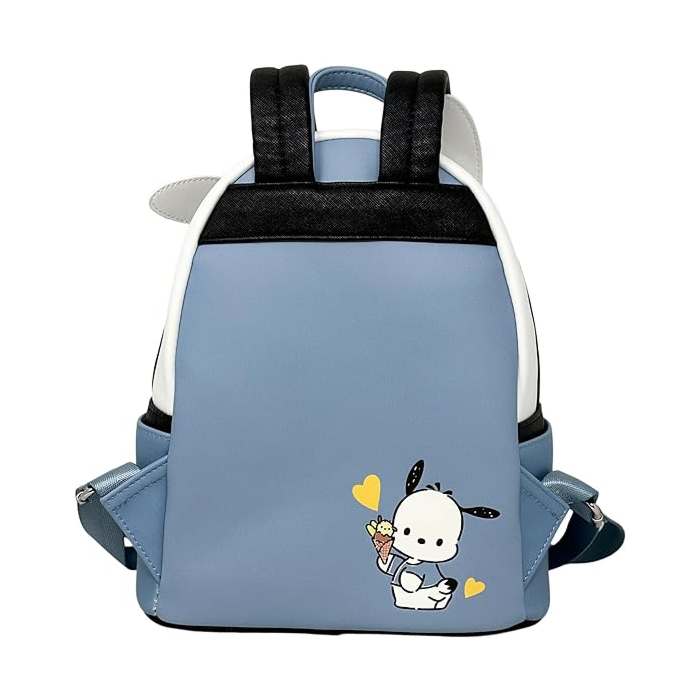 Sanrio - Pochacco Cupcake Cosplay 10" Faux Leather Mini Backpack