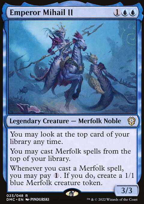 Emperor Mihail II [Dominaria United Commander]