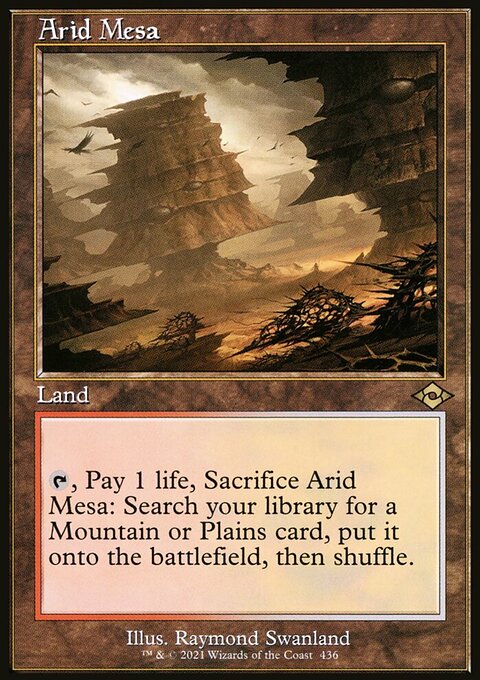Arid Mesa (Retro Foil Etched) [Modern Horizons 2]