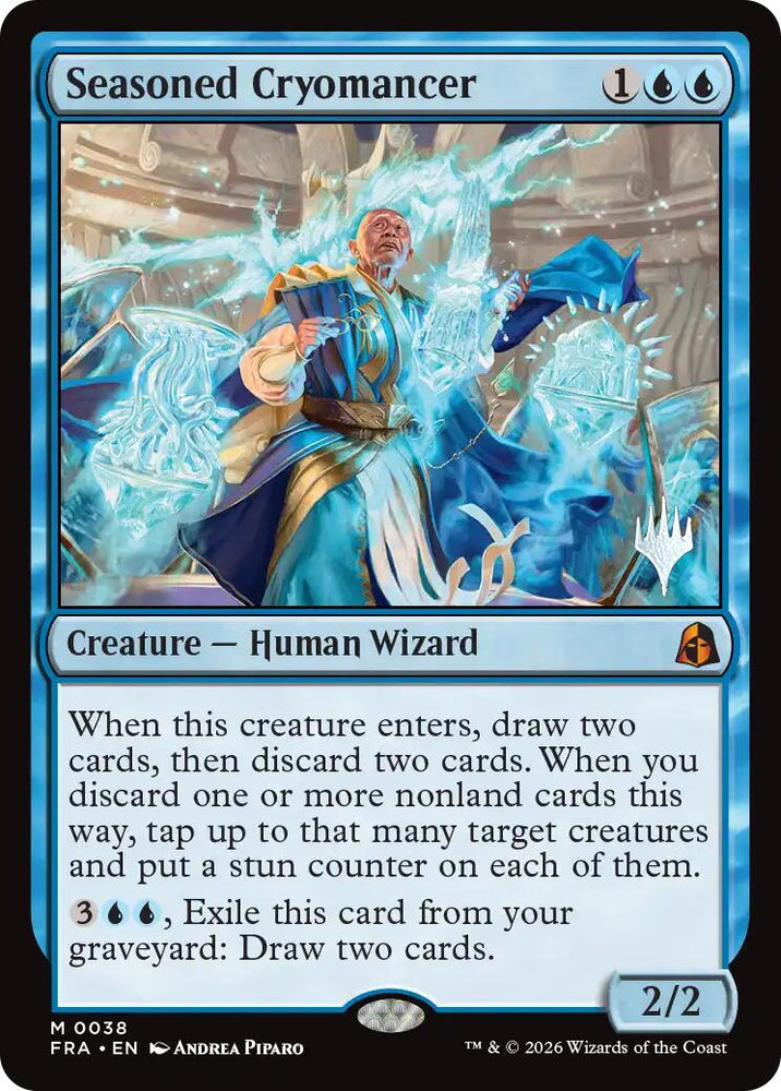 Seasoned Cryomancer [Reality Fracture Promos]