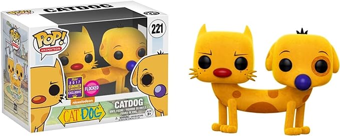 Cat Dog (Flocked) #221 Catdog Pop! Vinyl