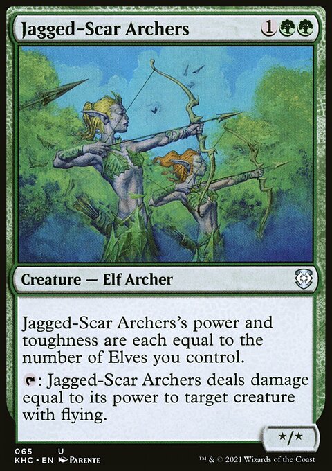 Jagged-Scar Archers [Kaldheim Commander]