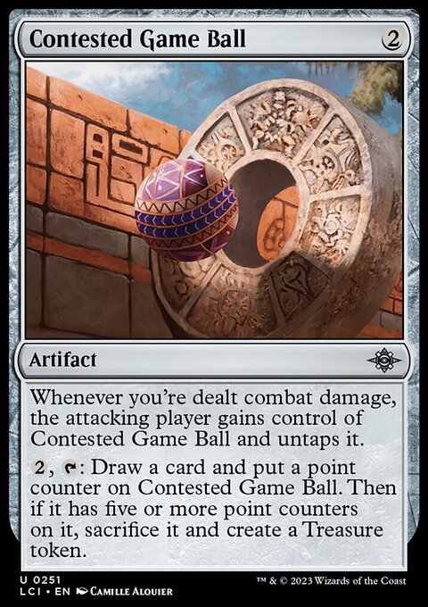 Contested Game Ball [The Lost Caverns of Ixalan]