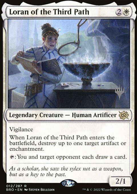 Loran of the Third Path [The Brothers' War Prerelease Promos]