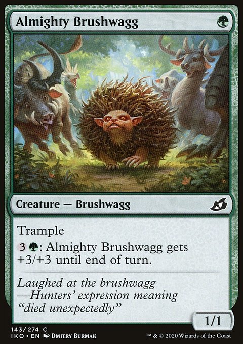 Almighty Brushwagg [Ikoria: Lair of Behemoths]