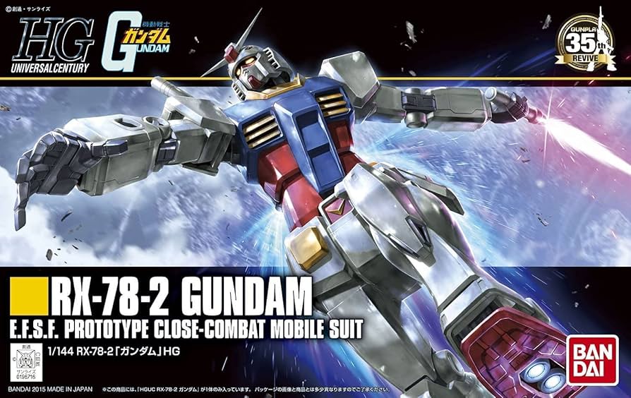 Gundam: High Grade Universal Century 1/144 RX-78-2 Gundam