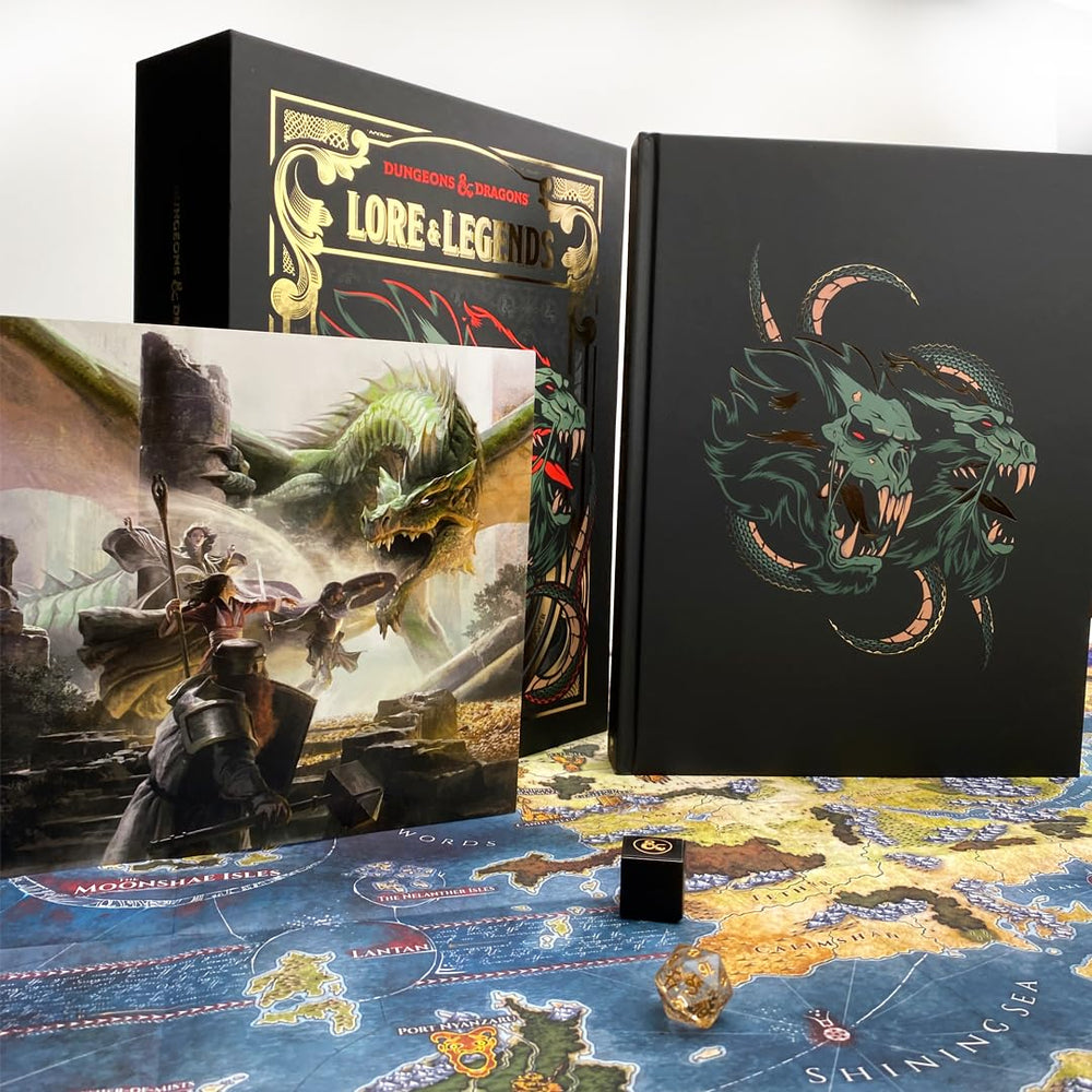 Dungeons & Dragons: Lore & Legends Special Edition Boxed Book & Ephemera Set