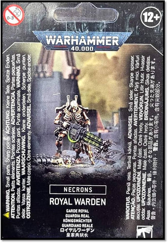Warhammer 40,000: Necrons: Royal Warden (LOCAL PICKUP ONLY)