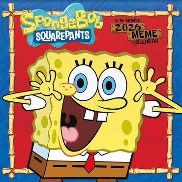 Spongebob - 2026 Square Wall Calendar