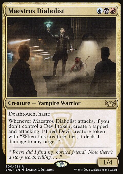 Maestros Diabolist [Streets of New Capenna]