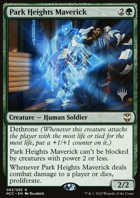 Park Heights Maverick (Promo Pack) [Streets of New Capenna Commander Promos]
