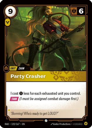 Party Crasher (122/167) - Radiance Foil