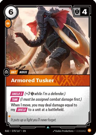 Armored Tusker (078/167) - Radiance