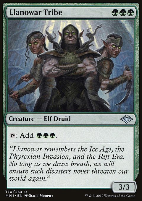 Llanowar Tribe [Modern Horizons]
