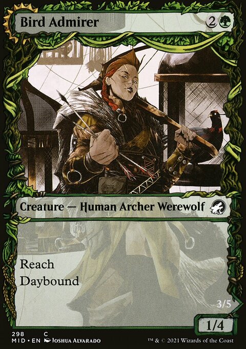 Bird Admirer // Wing Shredder (Showcase Equinox) [Innistrad: Midnight Hunt]