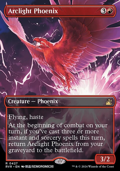 Arclight Phoenix (Anime Borderless) [Ravnica Remastered]